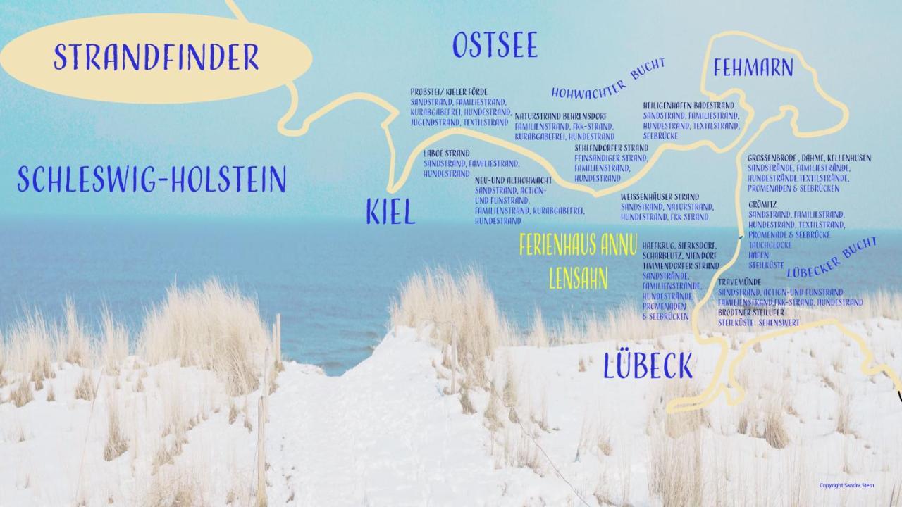 Ferienhaus Annu Lensahn Buitenkant foto